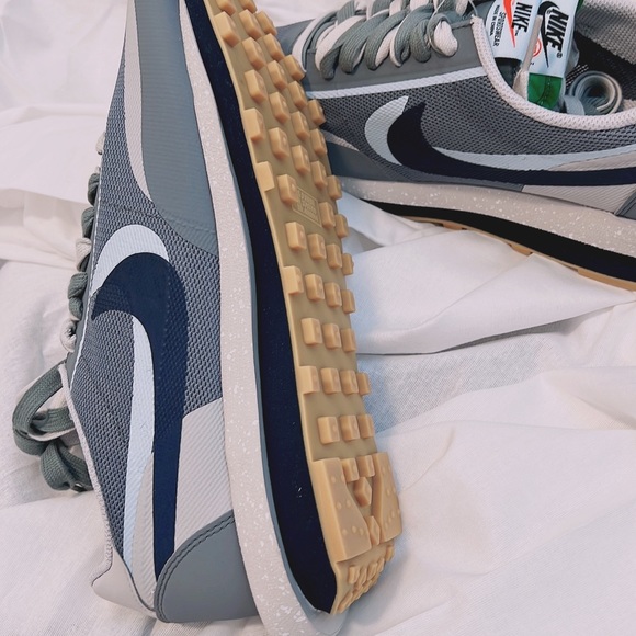 Nike x Clot x sacai LDWaffle "Cool Grey" sneakers - Picture 6 of 8